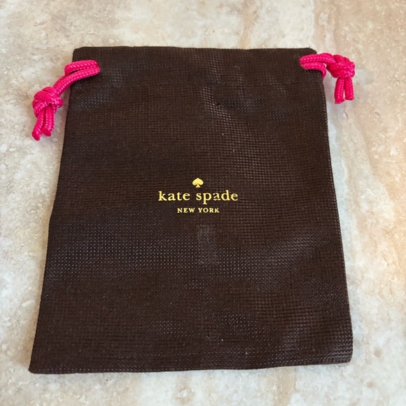 Kate Spade drawstring jewelry pouch - Picture 1 of 3